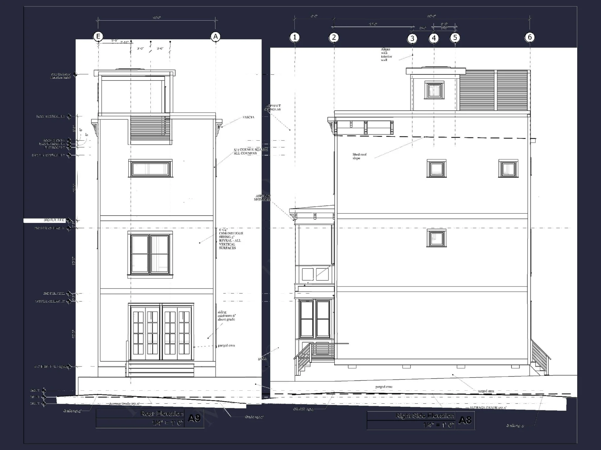 Modern 3-Story House Plan with Open Floor Layout & Roof Deck