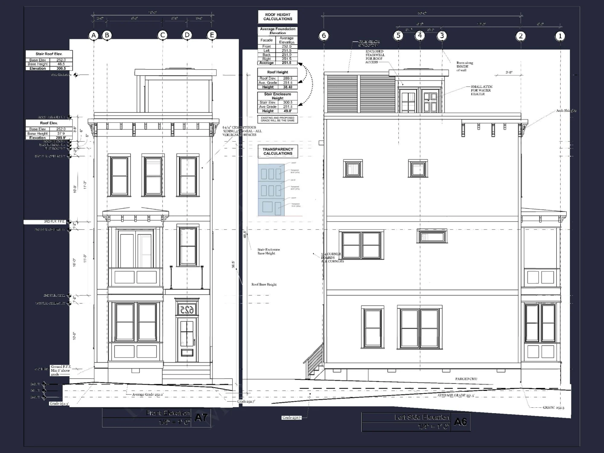 Modern 3-Story House Plan with Open Floor Layout & Roof Deck