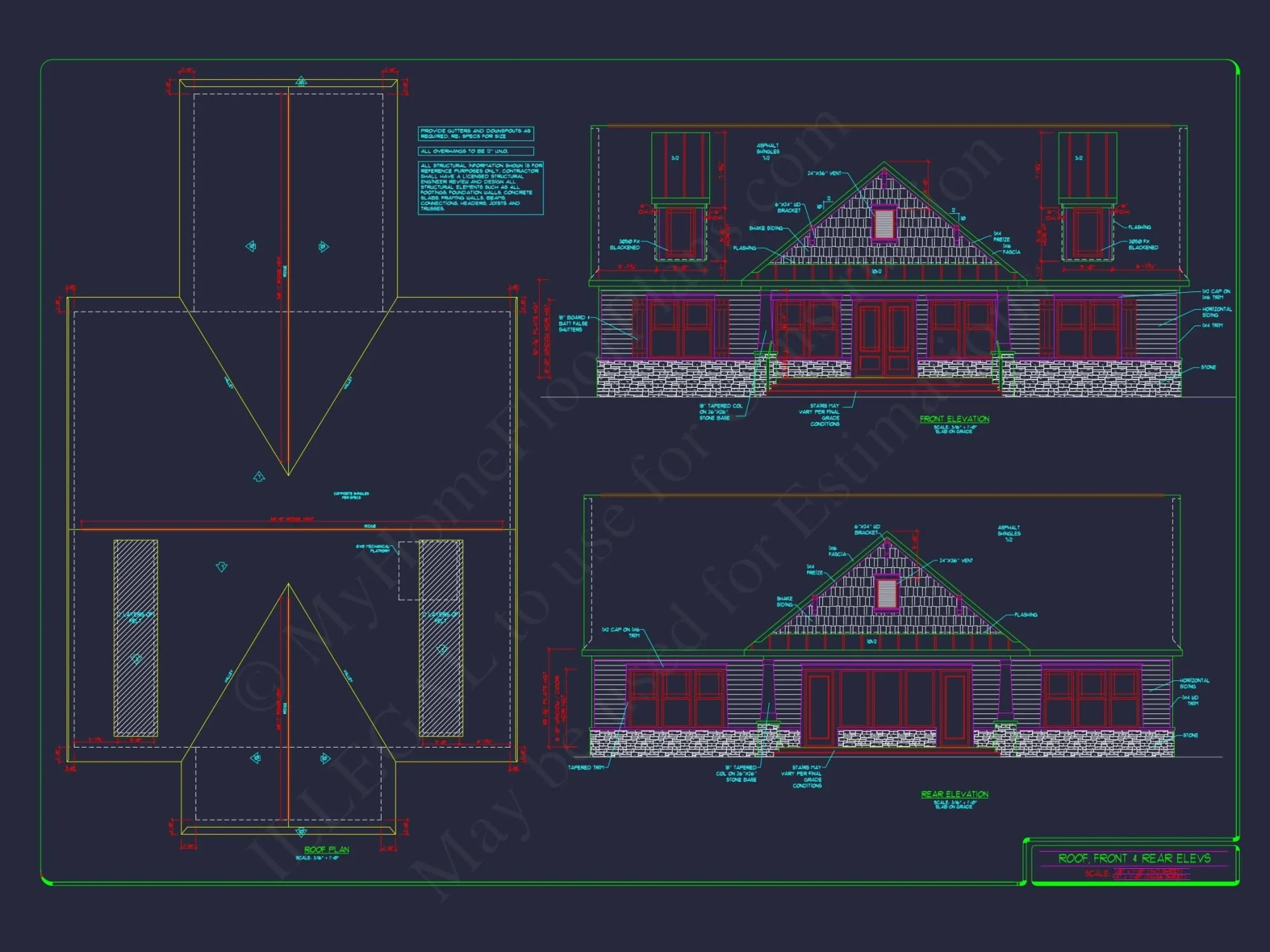 Elegant Clubhouse Floor Plan with Traditional Architecture