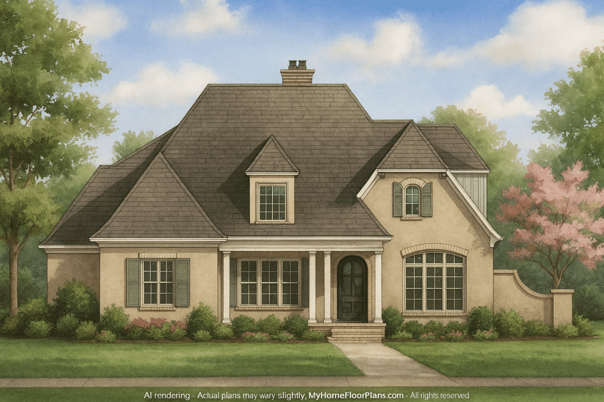 IMPORTANT Make the house as realistic as possible, landscape orientation, and display entire house. Do not off right or left side of house!