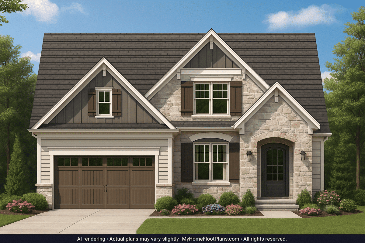 IMPORTANT Make the house as realistic as possible, landscape orientation, and display entire house. Do not off right or left side of house!