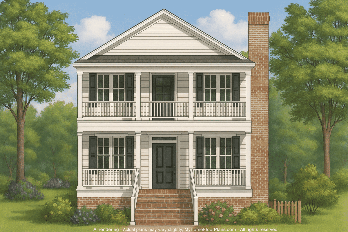 **IMPORTANT** Make the house as realistic as possible, landscape orientation, and display entire house. Do not off right or left side of house!