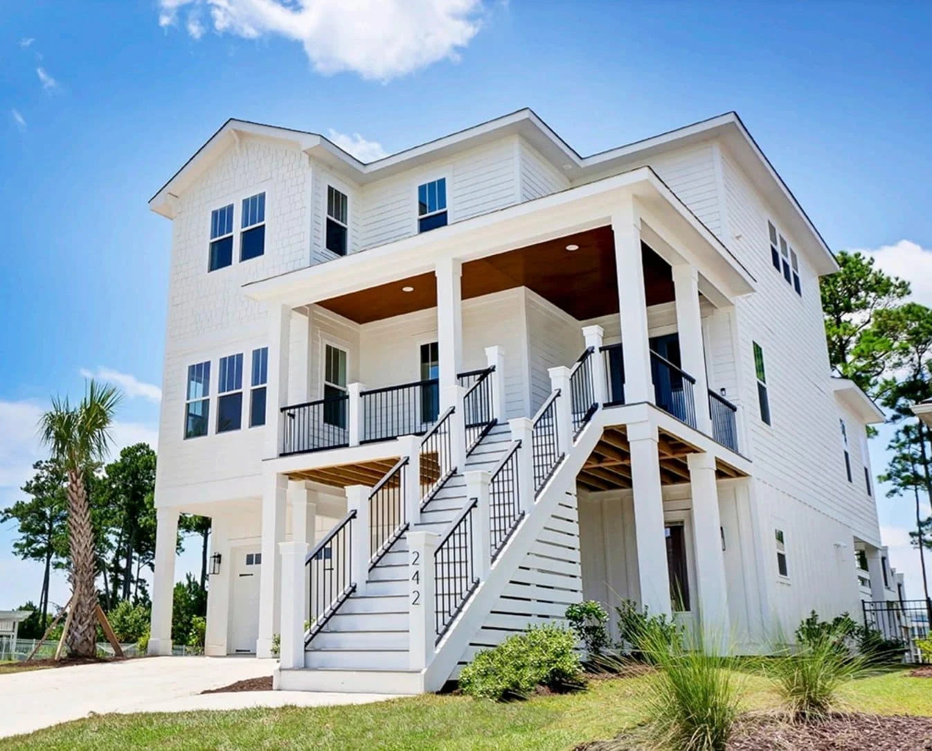 18-1726 HOUSE PLAN - Coastal House Plan with 4 Bedrooms, 3 Baths & CAD Designs 2 Coastal Home Plan with 4 Bedrooms, 3 Baths & CAD Designs