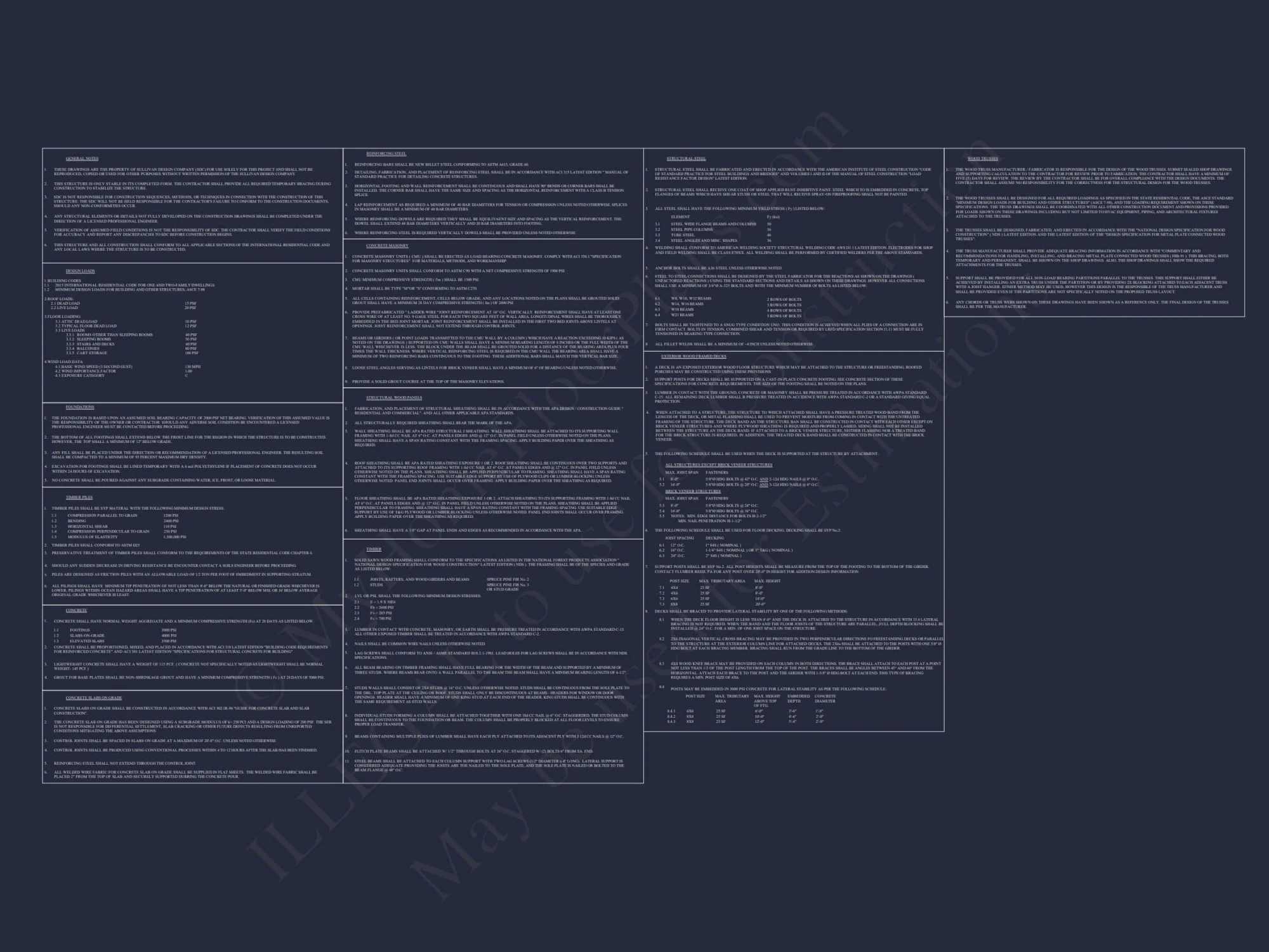 Coastal Home Plan with 4 Bedrooms, 3 Baths & CAD Designs