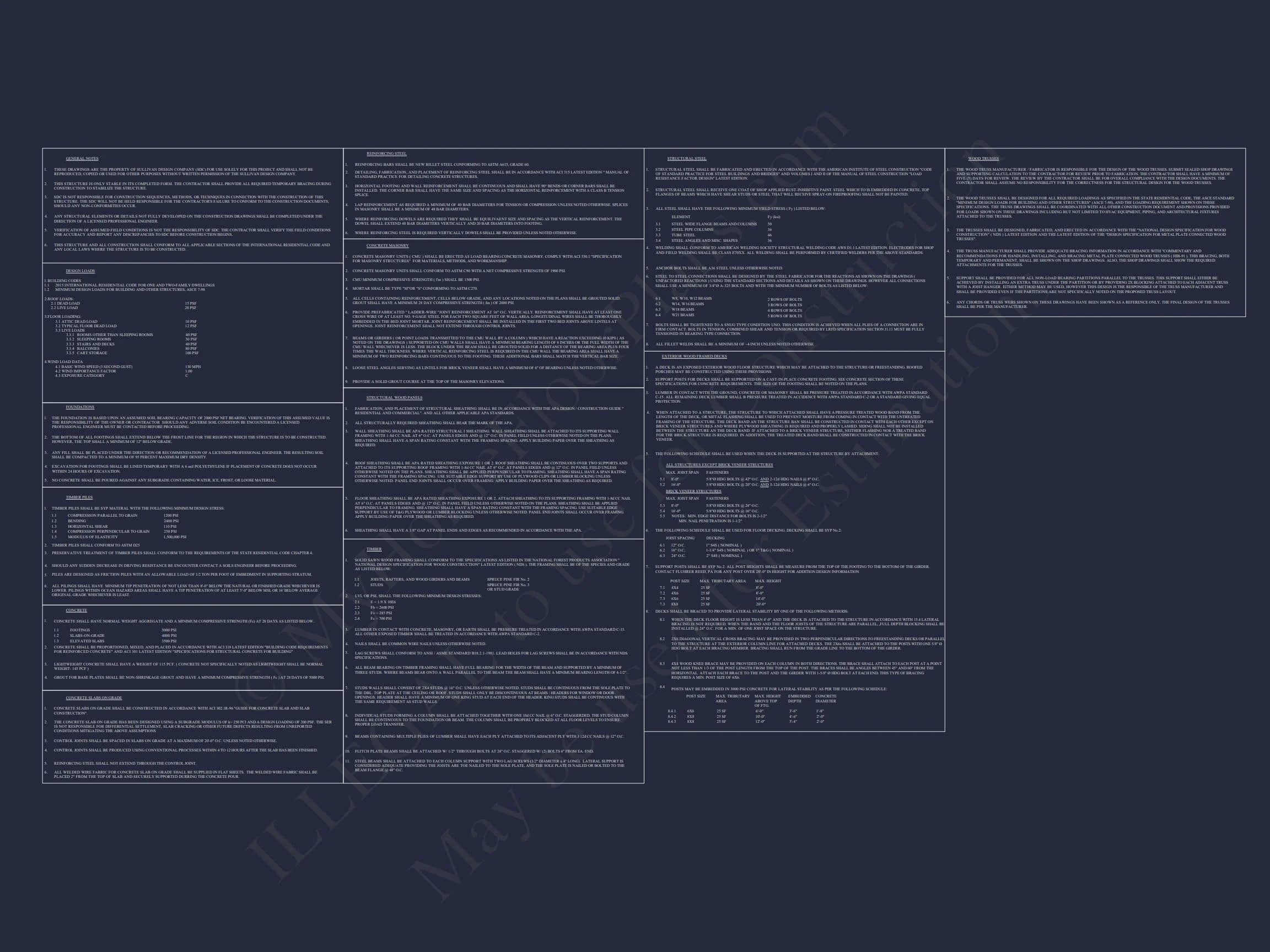 18-1726 HOUSE PLAN - Coastal House Plan with 4 Bedrooms, 3 Baths & CAD Designs 22 Coastal Home Plan with 4 Bedrooms, 3 Baths & CAD Designs