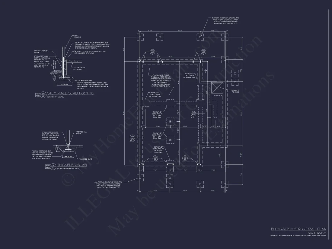 Coastal Home Plan with 4 Bedrooms, 3 Baths & CAD Designs