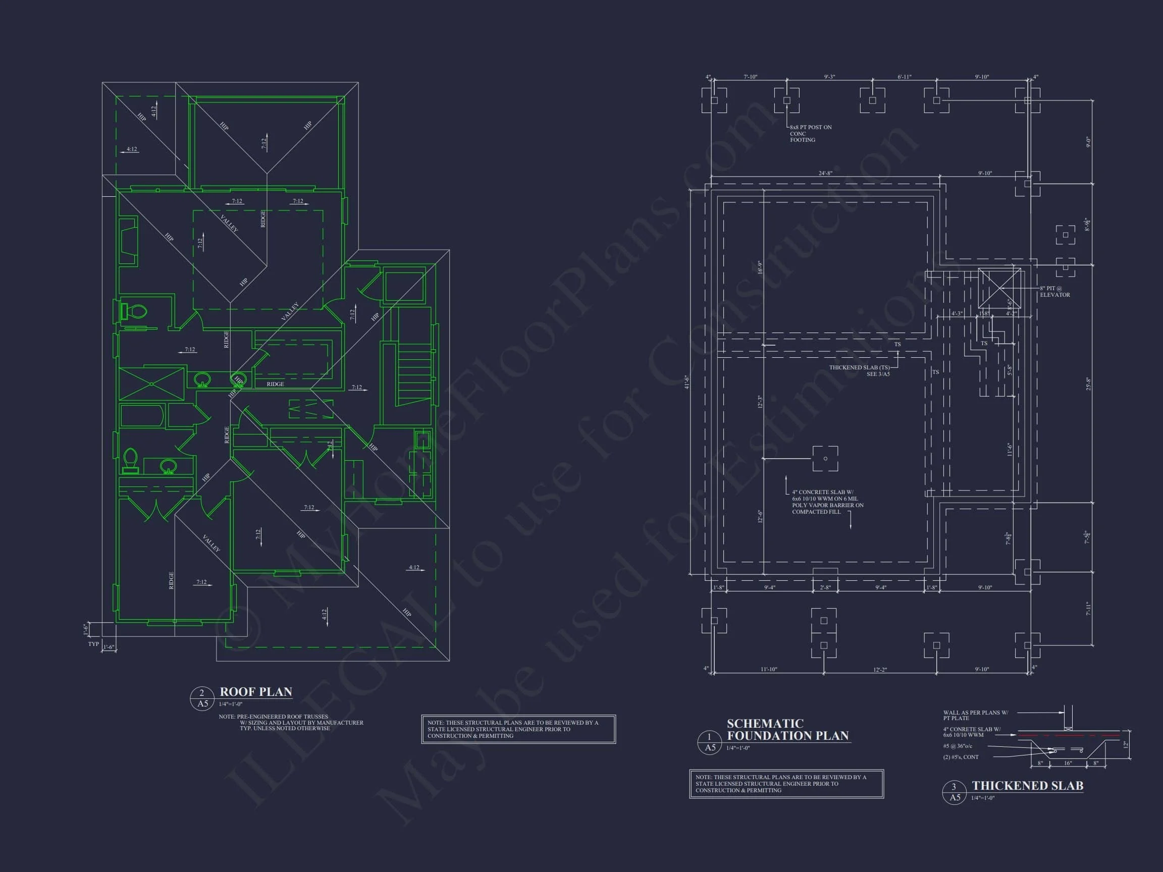 18-1726 HOUSE PLAN - Coastal House Plan with 4 Bedrooms, 3 Baths & CAD Designs 13 Coastal Home Plan with 4 Bedrooms, 3 Baths & CAD Designs