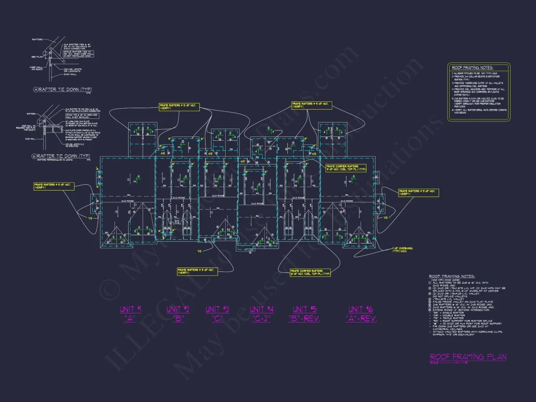 Beautiful Multi-Unit House Plan with CAD Blueprints & Traditional Design