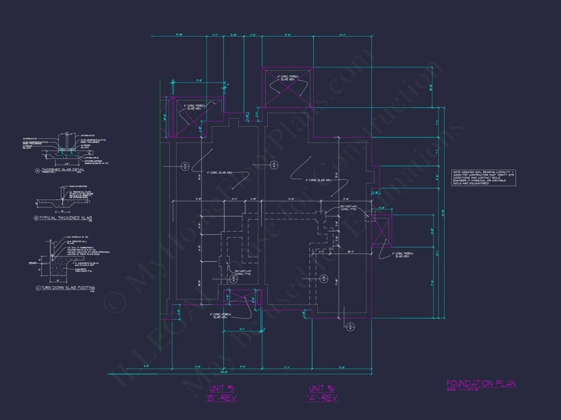 Beautiful Multi-Unit House Plan with CAD Blueprints & Traditional Design