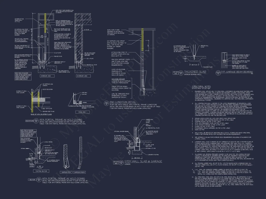 Two-Story Garage House Plan with Versatile CAD Design
