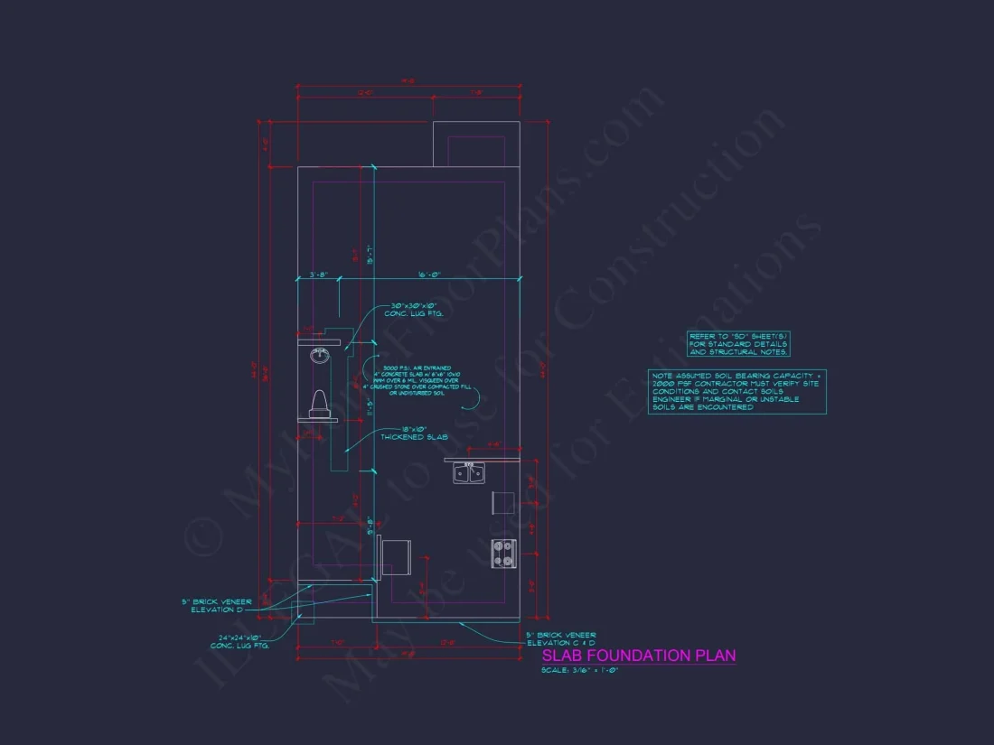 Stylish 4-Unit Townhome Plan with Craftsman-Inspired Architecture