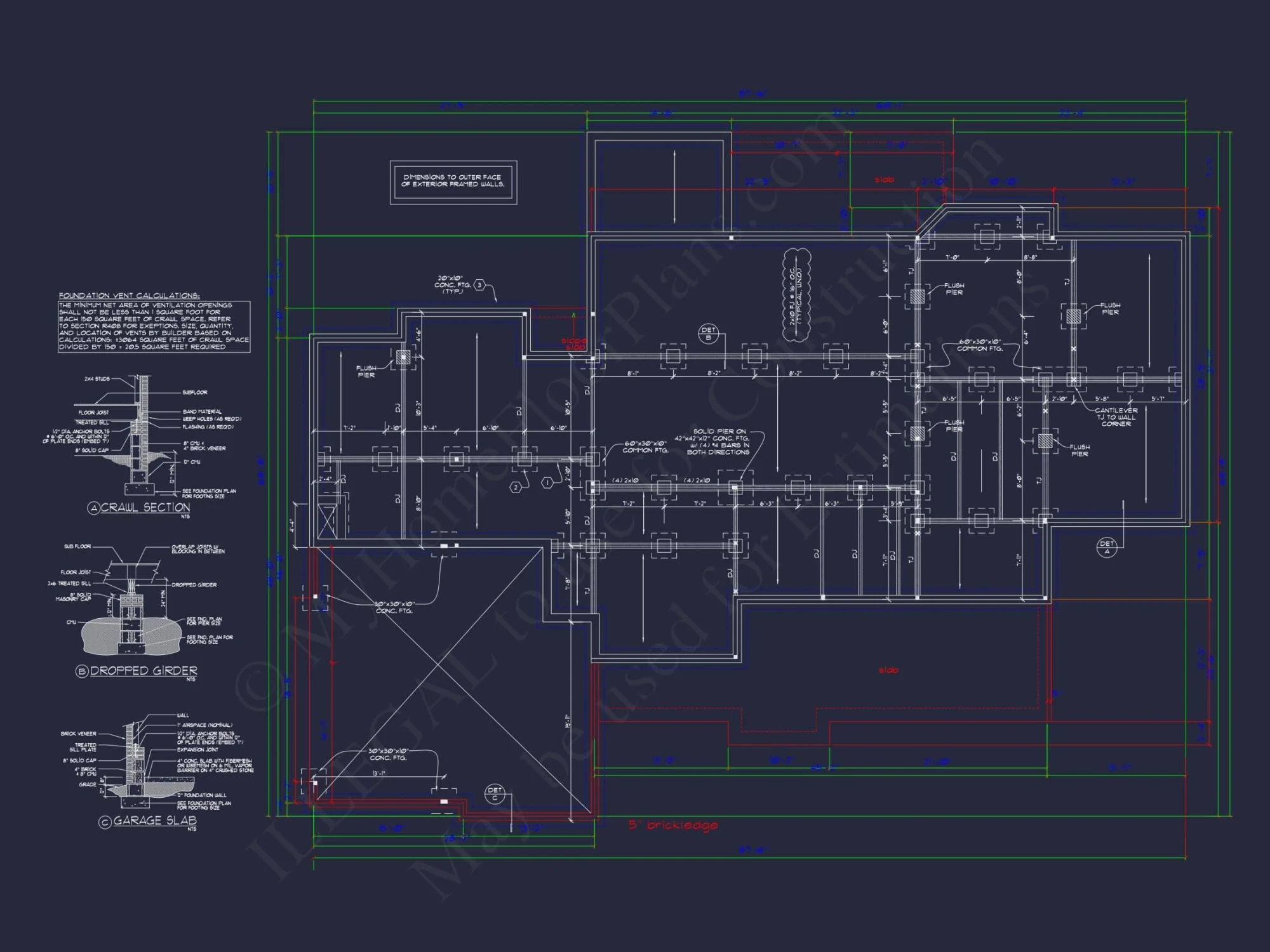 Modern 2-Story House Plan with 4 Bedrooms and CAD Blueprints