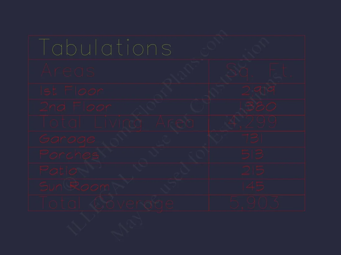 Modern 2-Story House Plan with 4 Bedrooms and CAD Blueprints