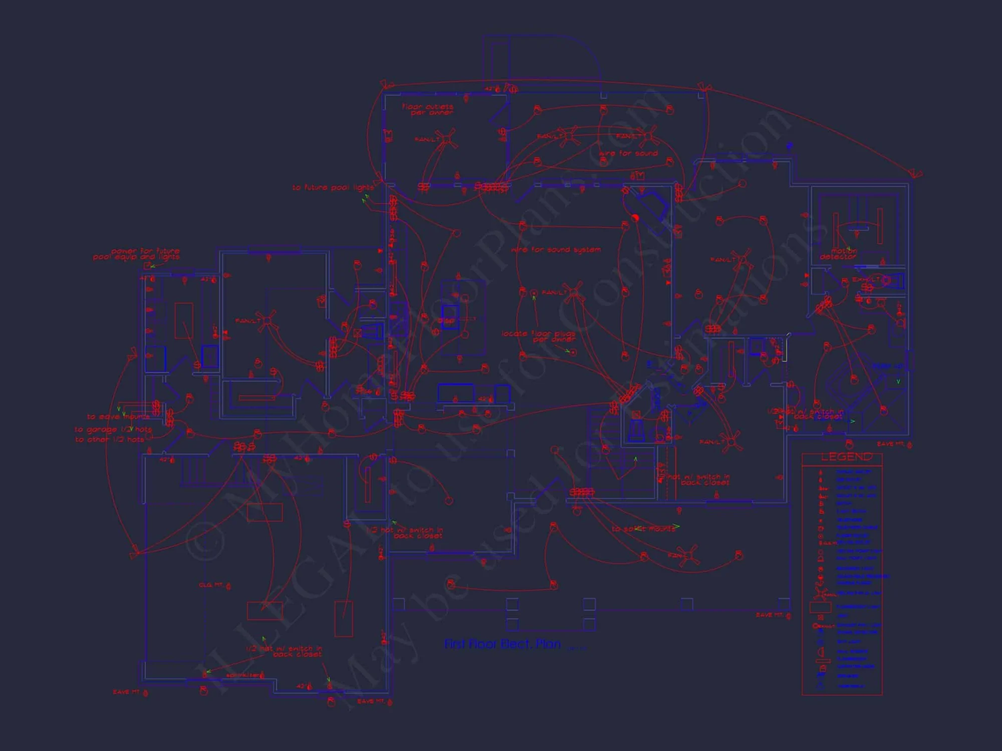 Modern 2-Story House Plan with 4 Bedrooms and CAD Blueprints