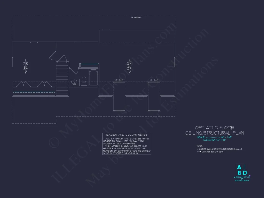 Modern Home Plan with Detailed Floor Designs and CAD Blueprints