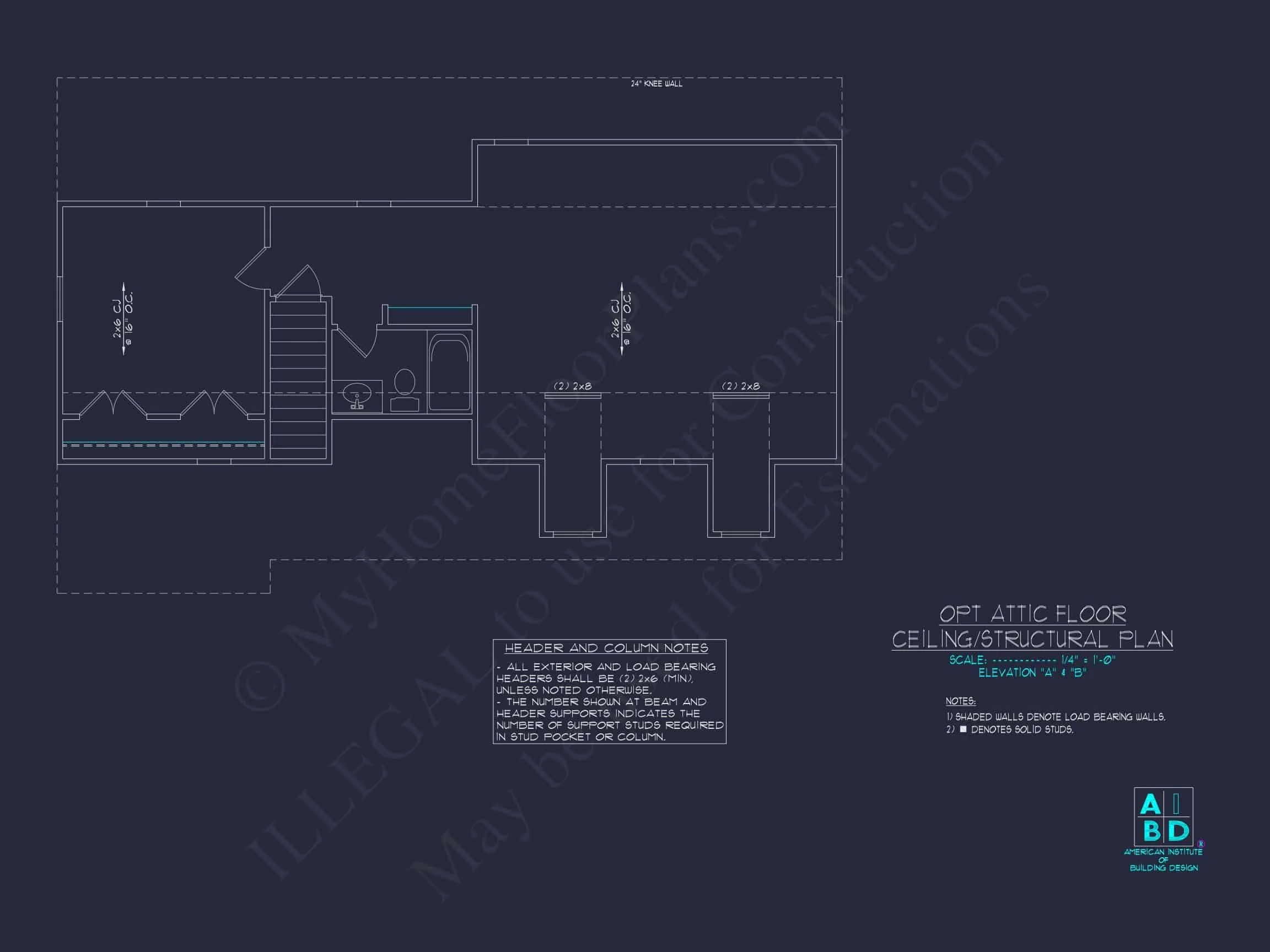 10-1546 HOUSE PLAN - Modern House Plan with Detailed Floor Designs and CAD Blueprints 9 Modern Home Plan with Detailed Floor Designs and CAD Blueprints