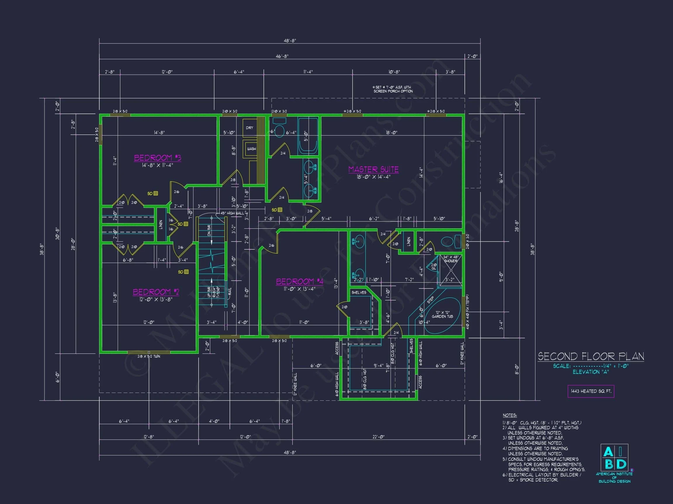 10-1546 HOUSE PLAN - Modern House Plan with Detailed Floor Designs and CAD Blueprints 20 Modern Home Plan with Detailed Floor Designs and CAD Blueprints
