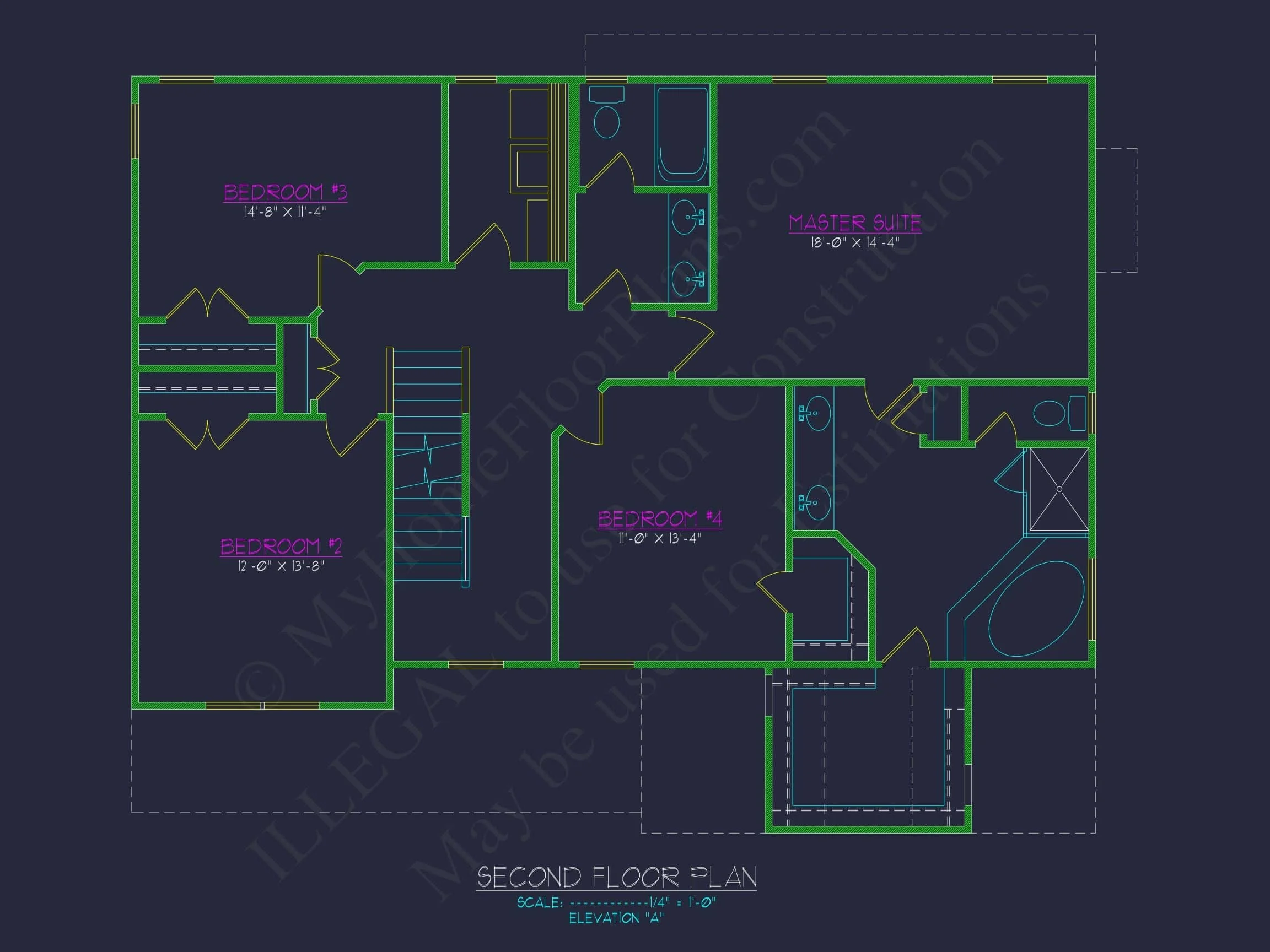 10-1546 HOUSE PLAN - Modern House Plan with Detailed Floor Designs and CAD Blueprints 21 Modern Home Plan with Detailed Floor Designs and CAD Blueprints