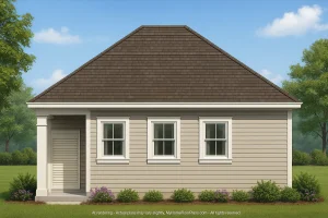 IMPORTANT Make the house as realistic as possible, landscape orientation, and display entire house. Do not cut off right or left side of house!