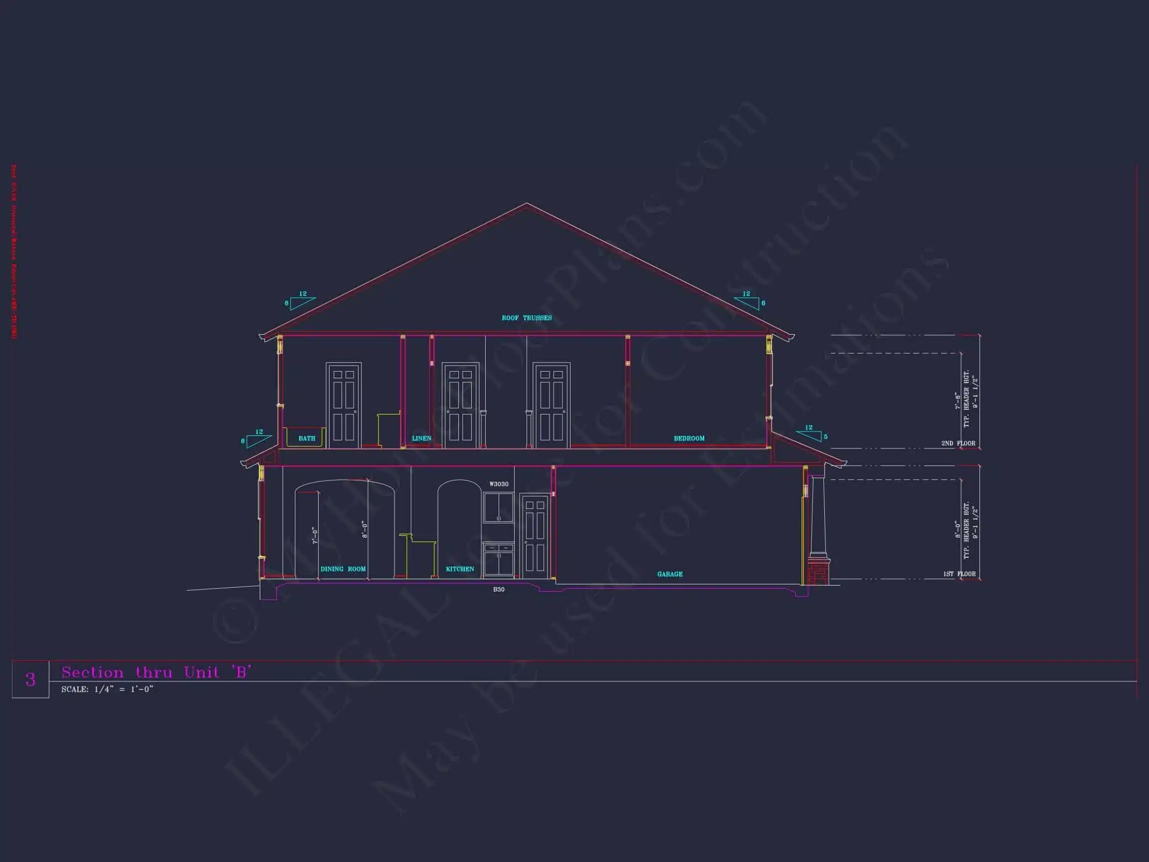 8-1930-2 TOWNHOME PLAN