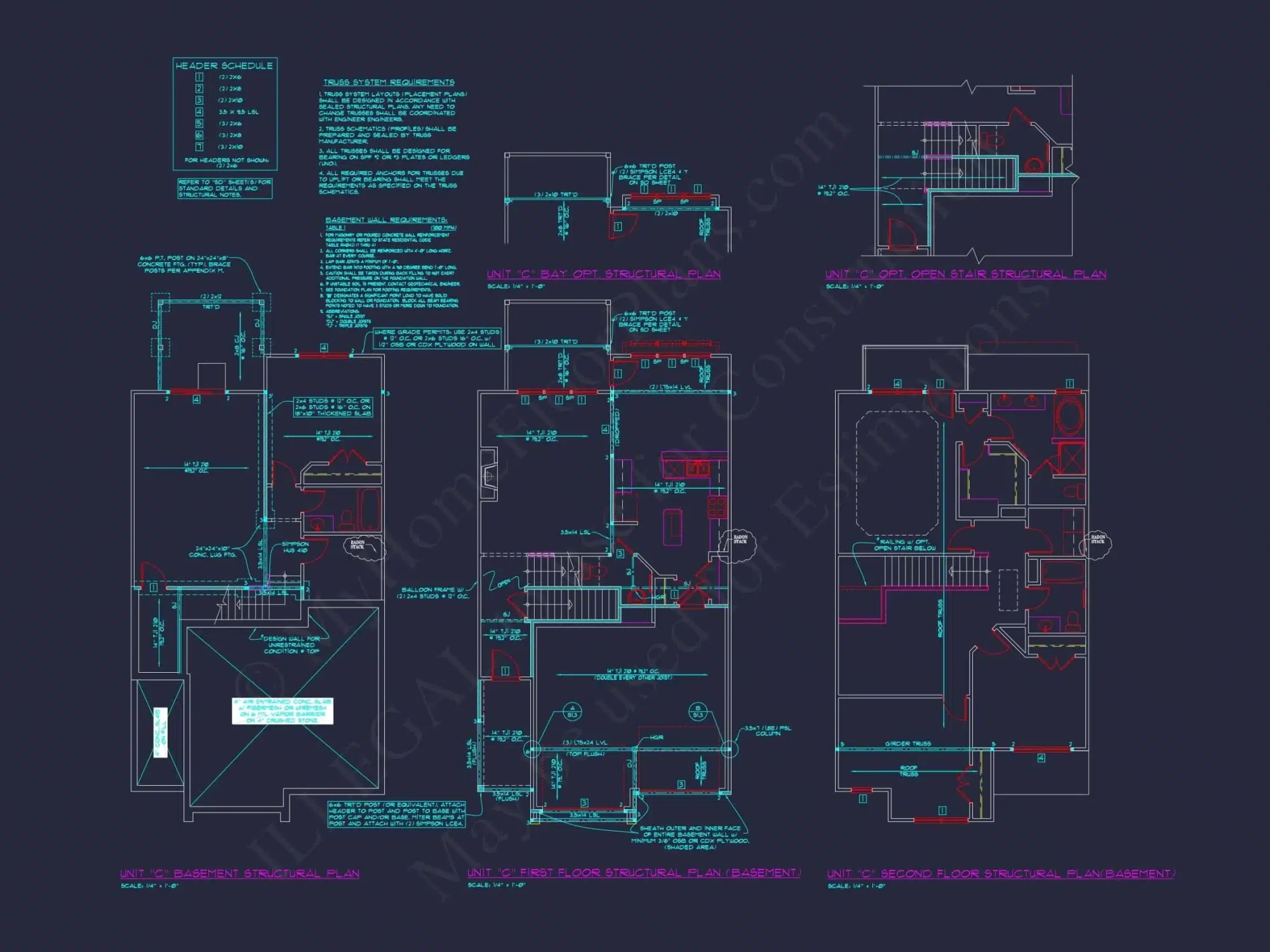 8-1930-2 TOWNHOME PLAN