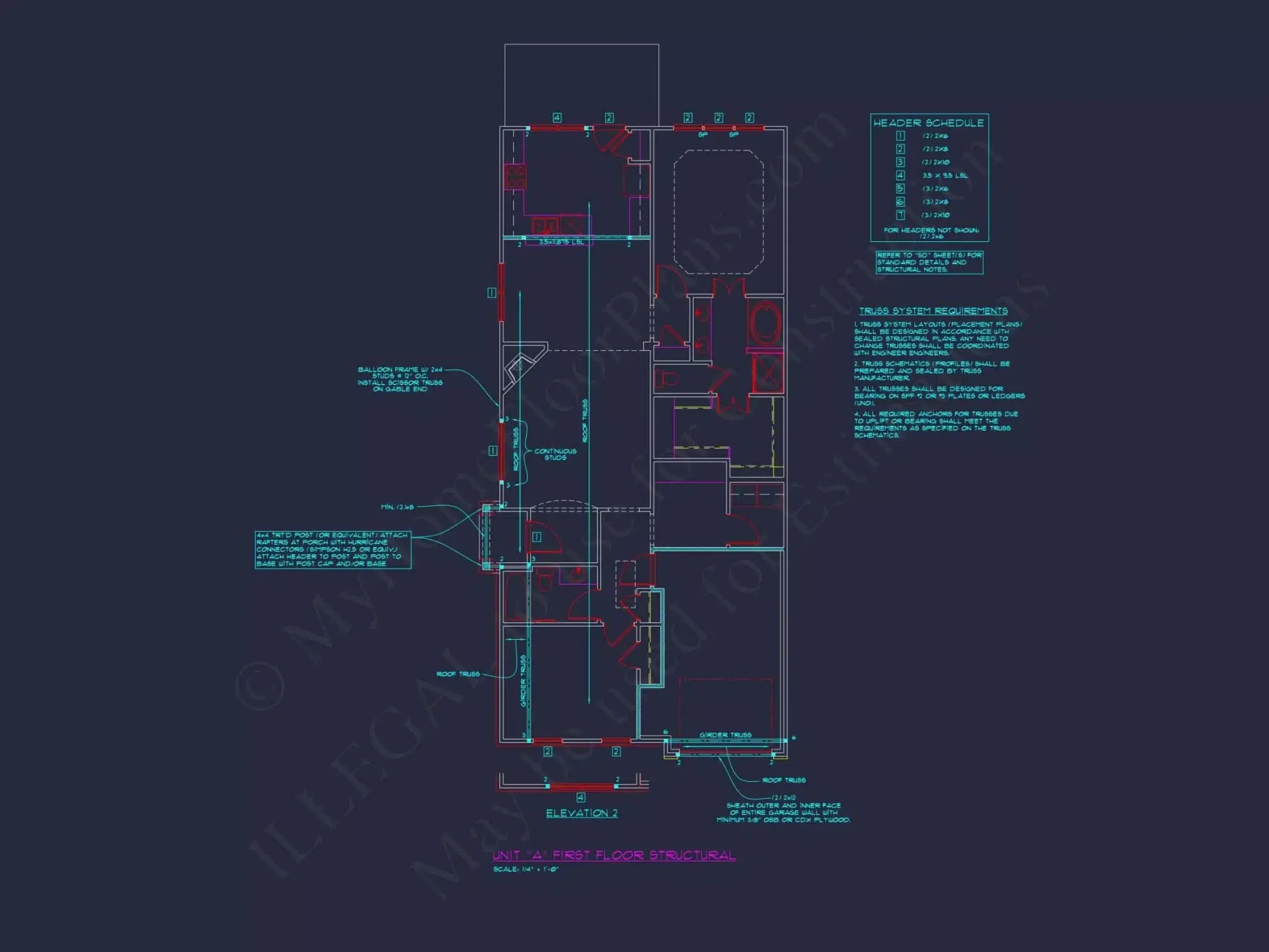 8-1930-2 TOWNHOME PLAN