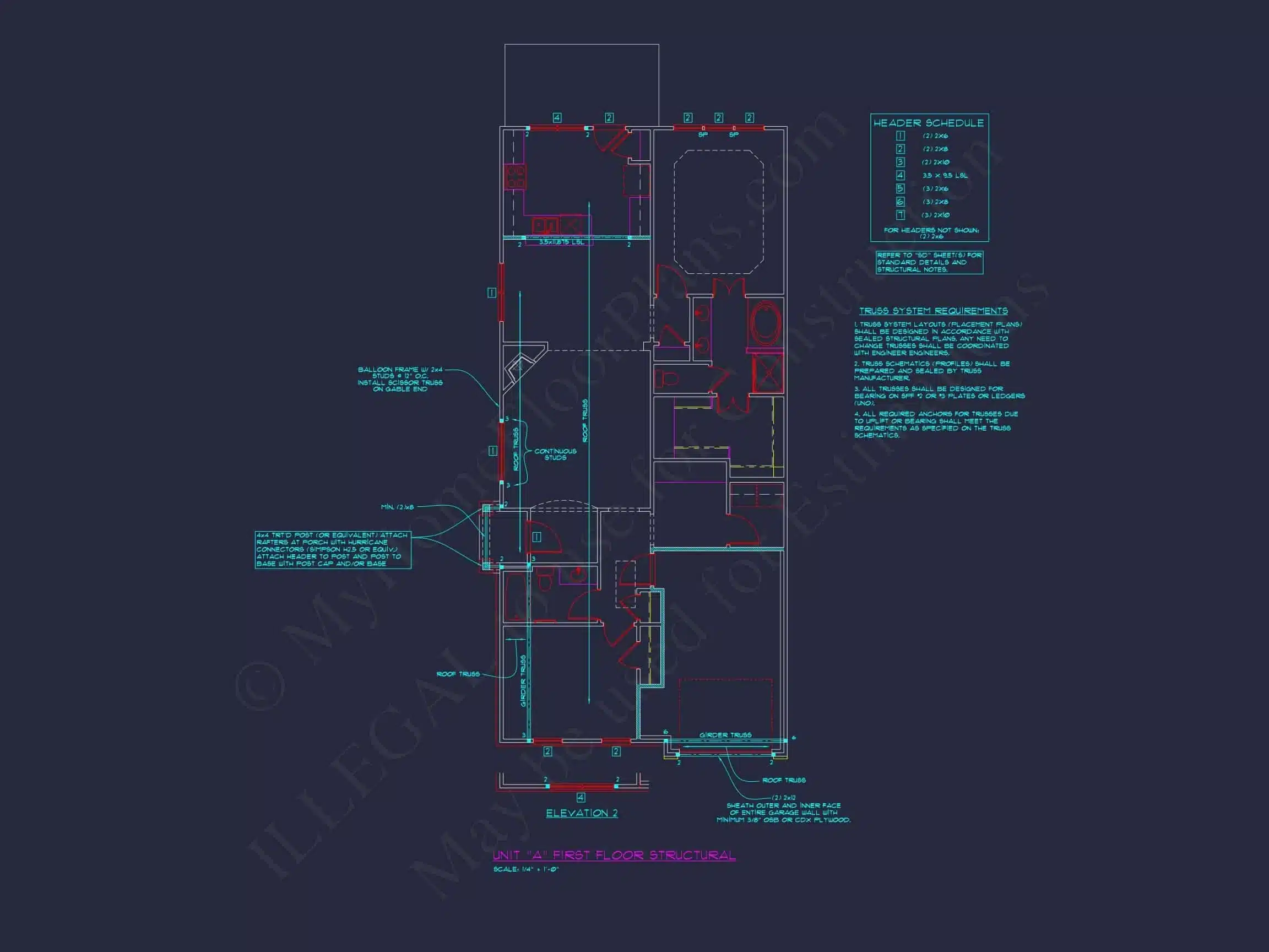 8-1930-2 TOWNHOME PLAN