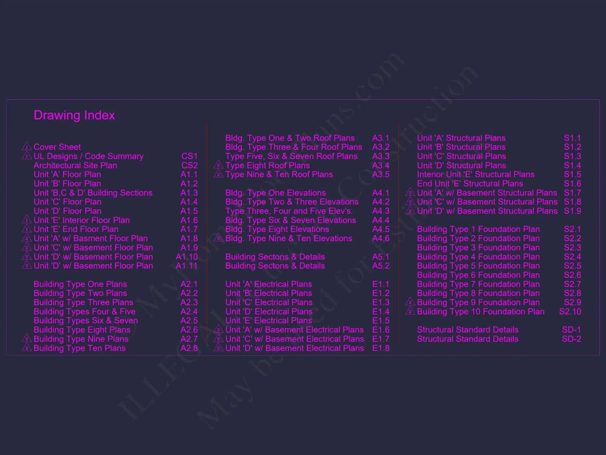 8-1930-2 TOWNHOME PLAN