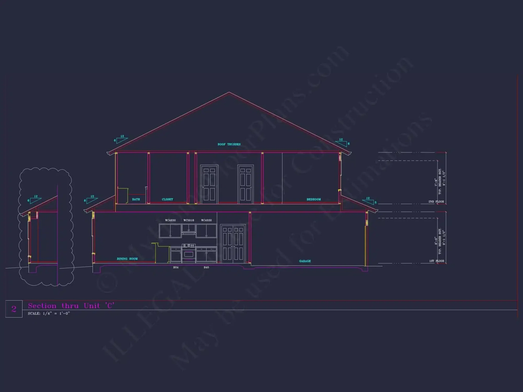 8-1930-2 TOWNHOME PLAN