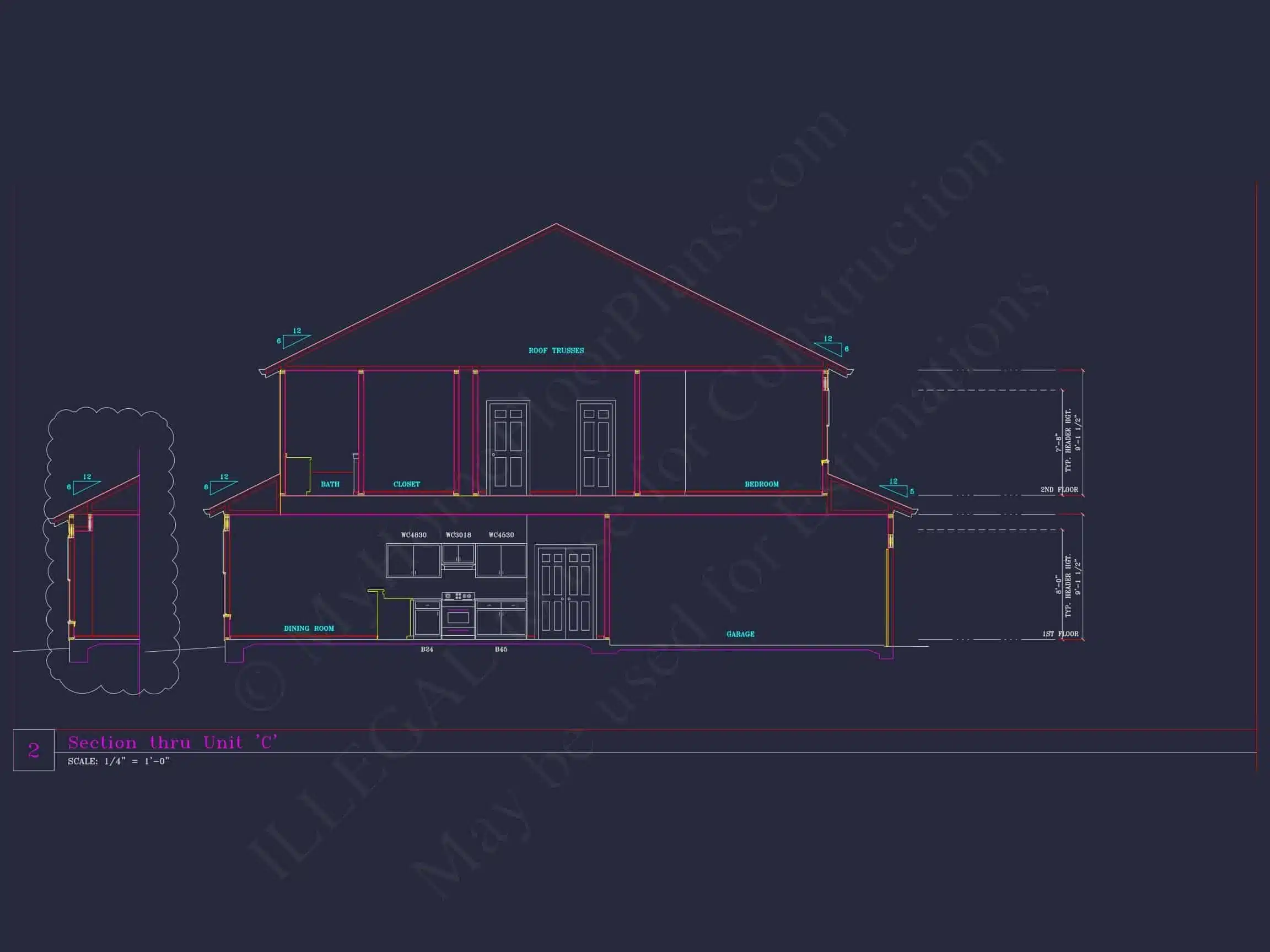 8-1930-2 TOWNHOME PLAN