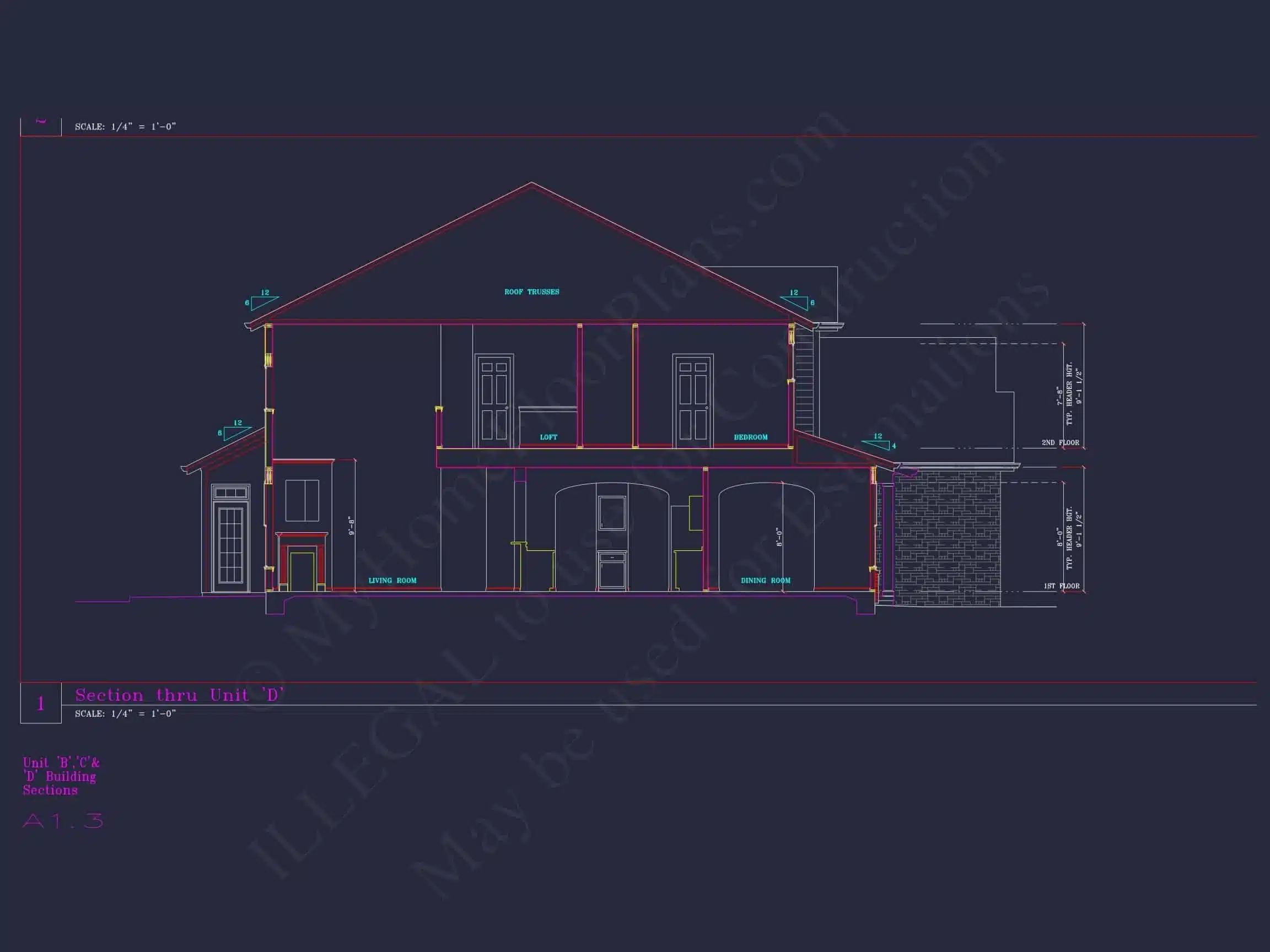 8-1930-2 TOWNHOME PLAN