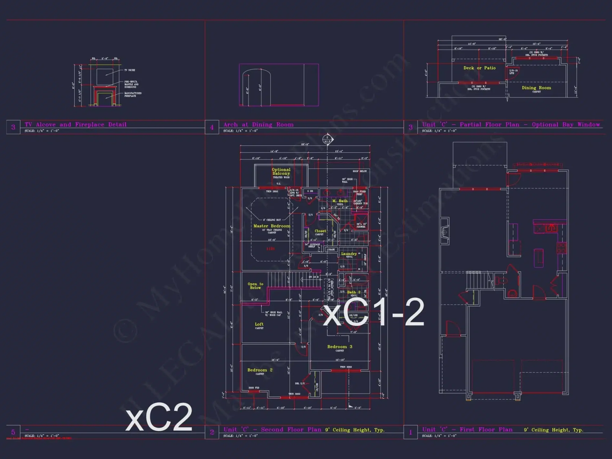 8-1930-2 TOWNHOME PLAN