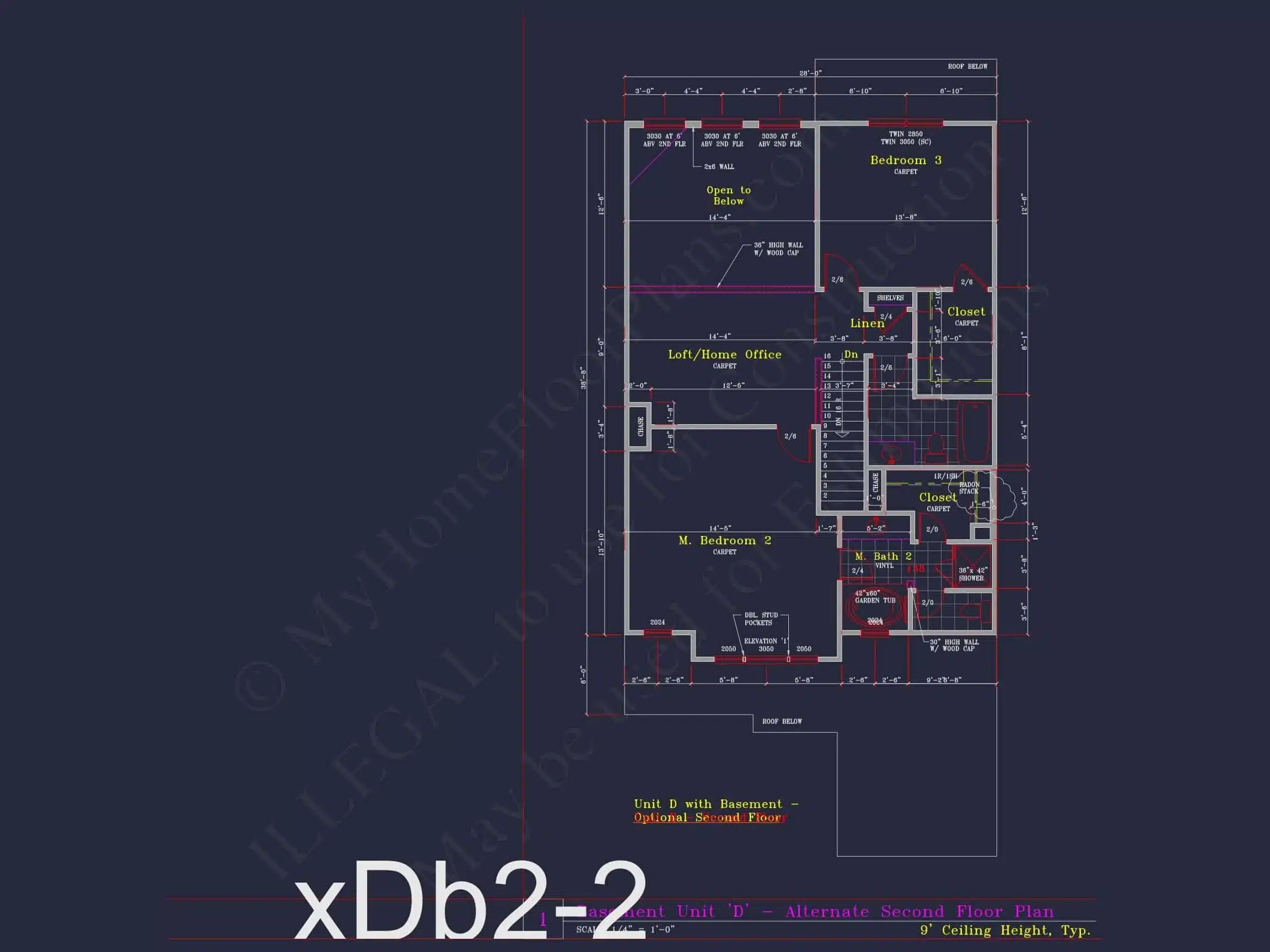 8-1930-2 TOWNHOME PLAN