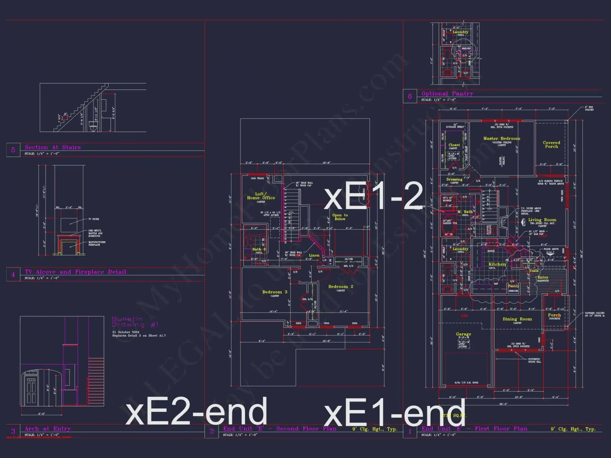 8-1930-2 TOWNHOME PLAN