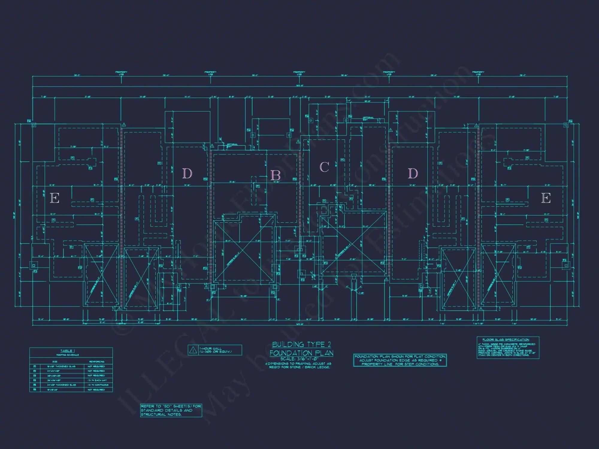 8-1930-2 TOWNHOME PLAN