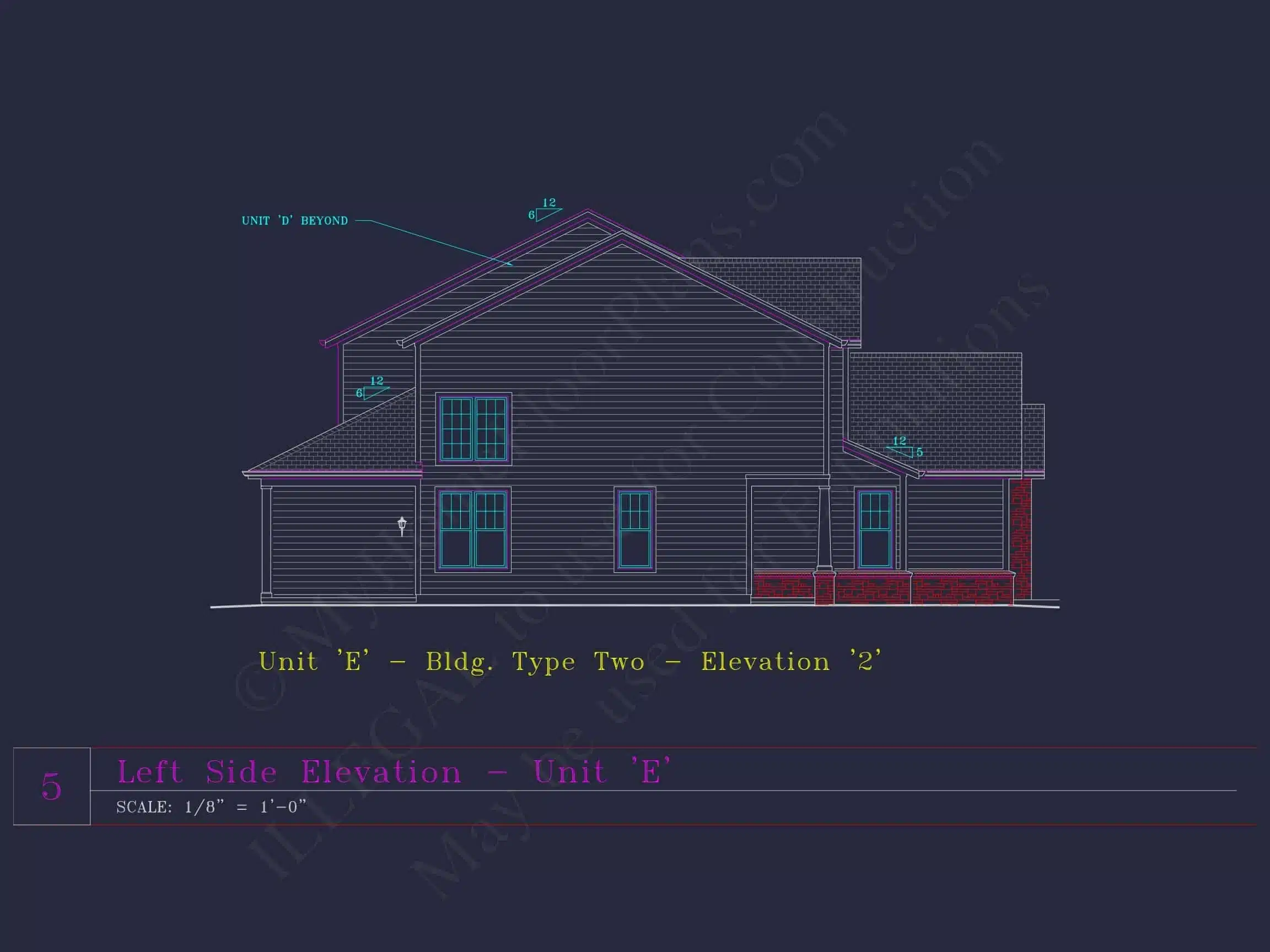 8-1930-2 TOWNHOME PLAN