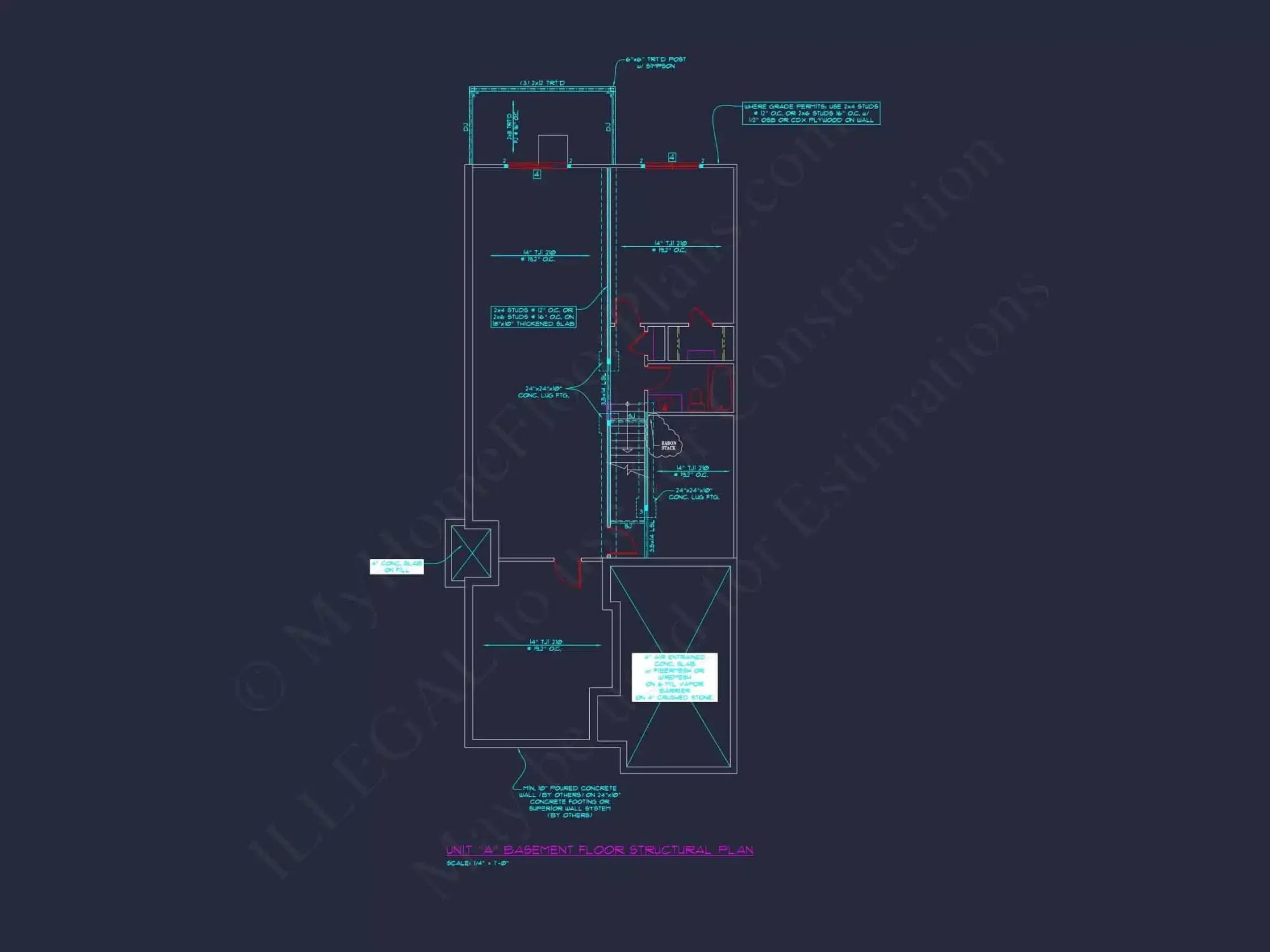 8-1930-2 TOWNHOME PLAN