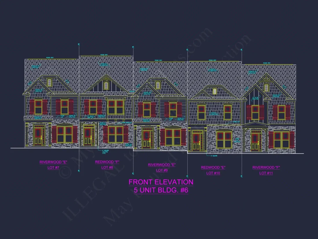 Beautiful CAD Home Plan with 3 Beds, 2.5 Baths, and Open Design