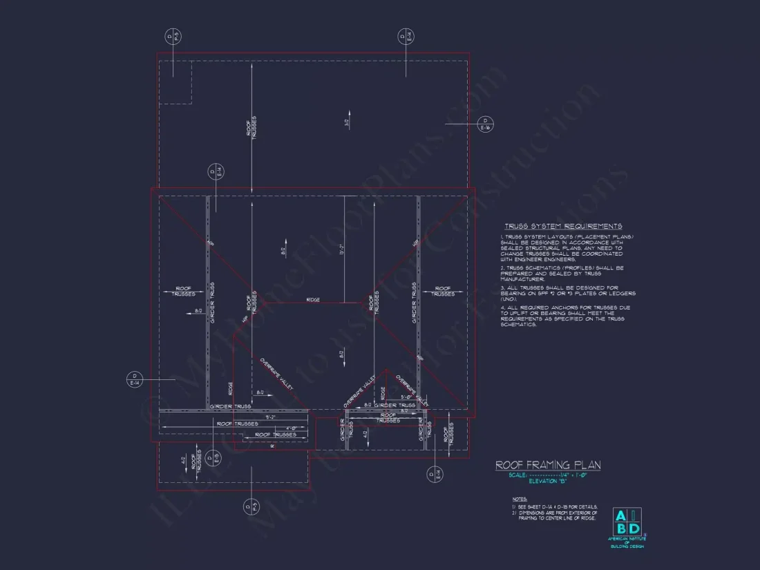 Modern Two-Story Home Plan with CAD Blueprint and Functional Layout