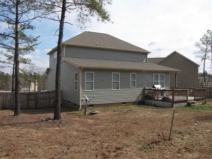 Modern Two-Story Home Plan with CAD Blueprint and Functional Layout