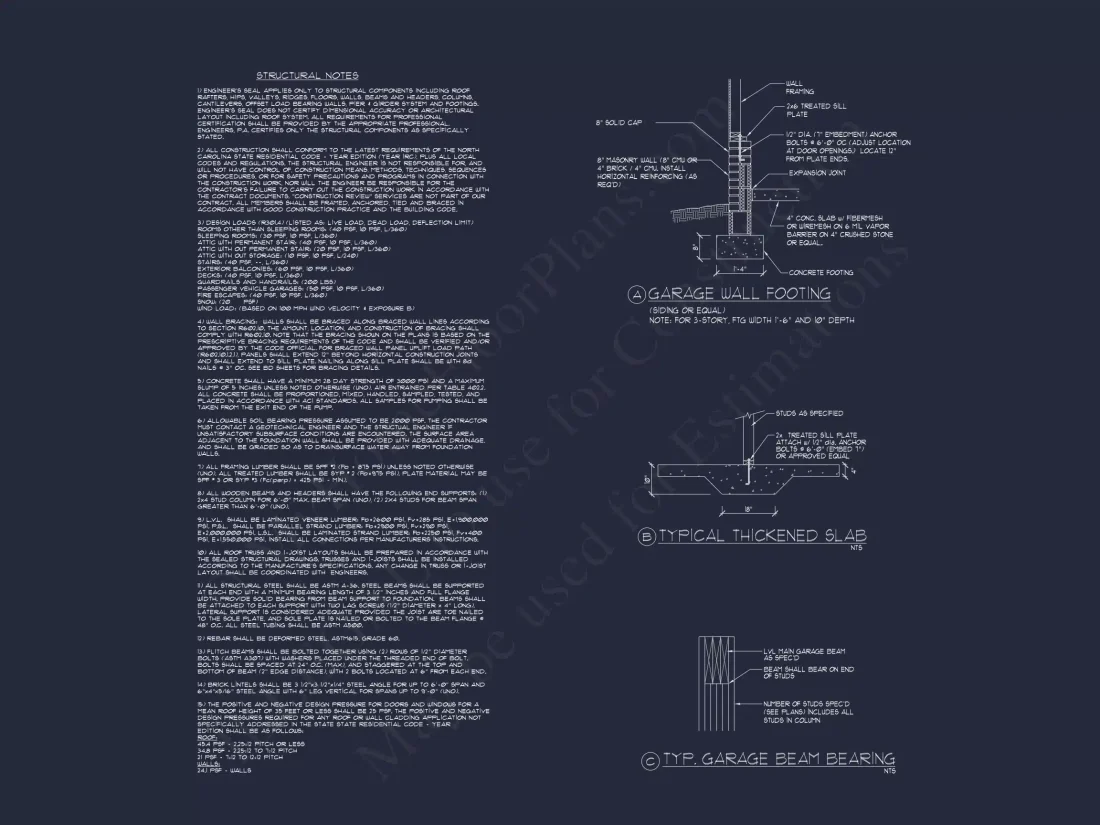 Compact House Plan with Oversized Garage and Living Area Above