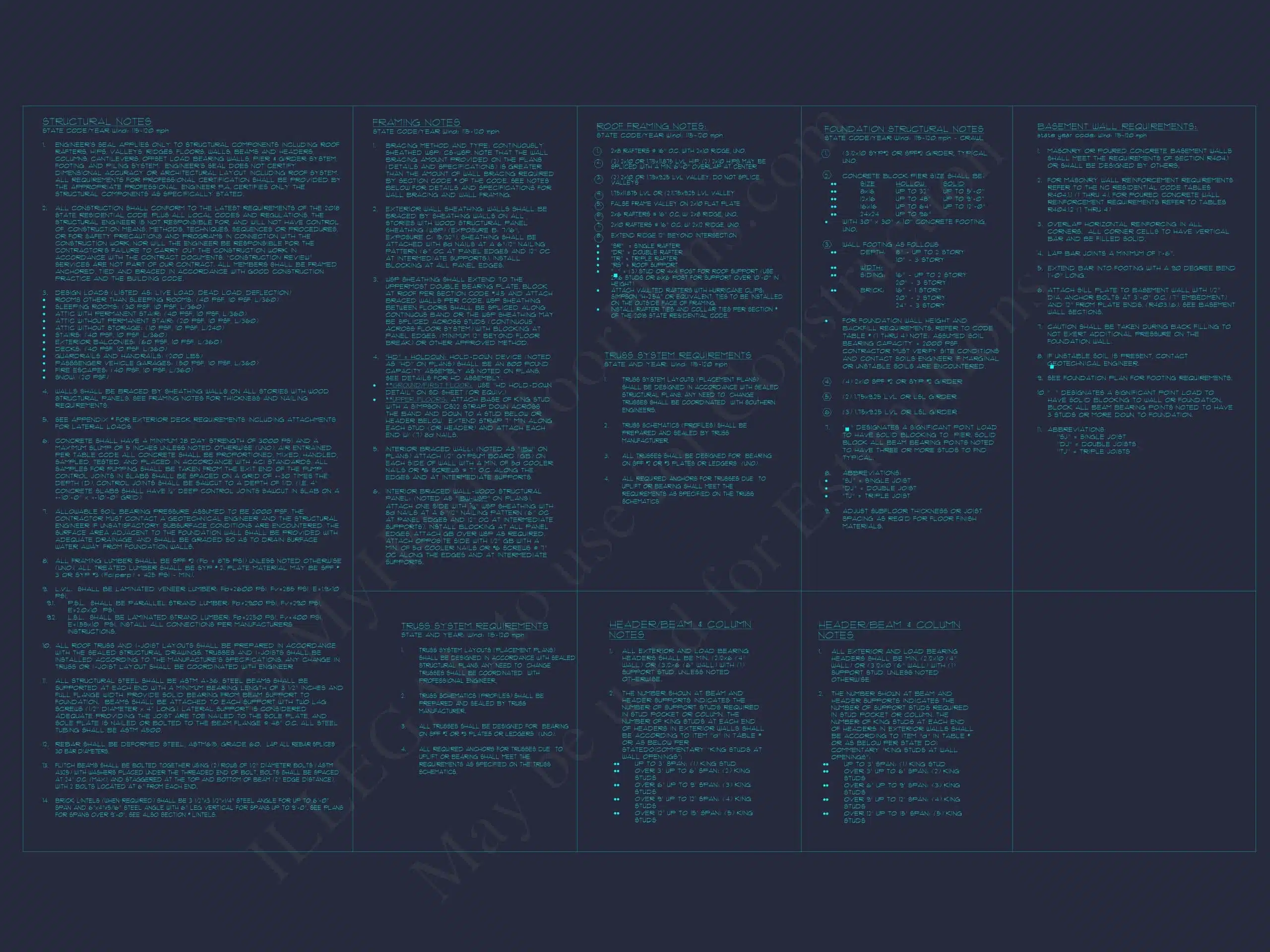 9-1466 HOUSE PLAN - Ranch House Floor Plan: 3-Bed, 2-Bath CAD Designs 9 Ranch Home Floor Plan 3-Bed, 2-Bath CAD Designs