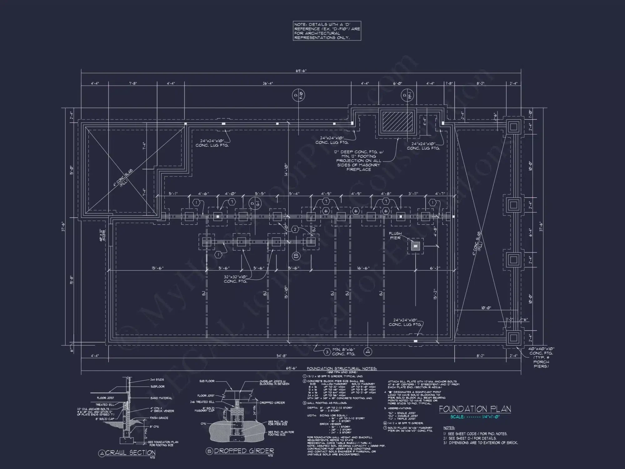 Charming 1.5-Story Craftsman House Plan with 2 Bedrooms & CAD Files