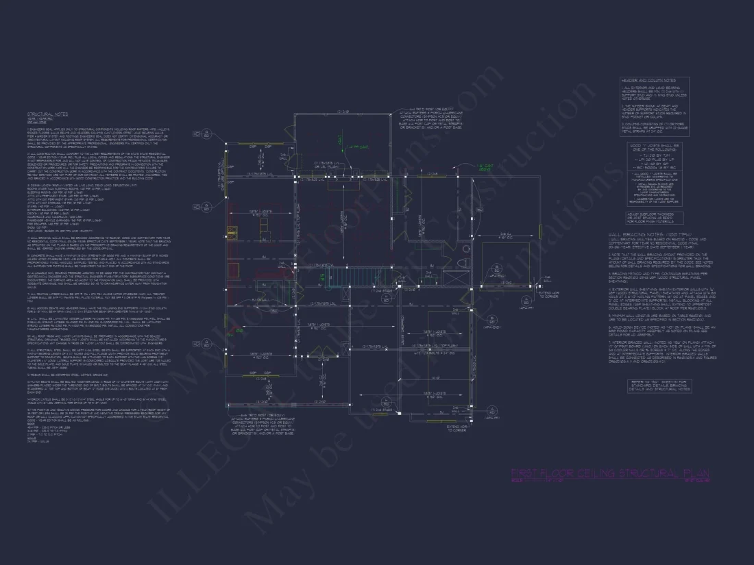 Custom 3-Story House Plan with 5 Bedrooms & CAD Designs