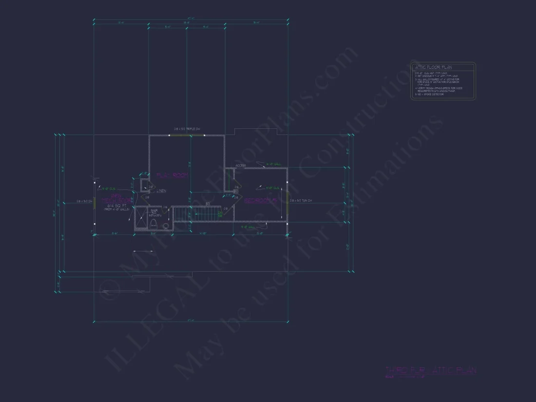 Custom 3-Story House Plan with 5 Bedrooms & CAD Designs