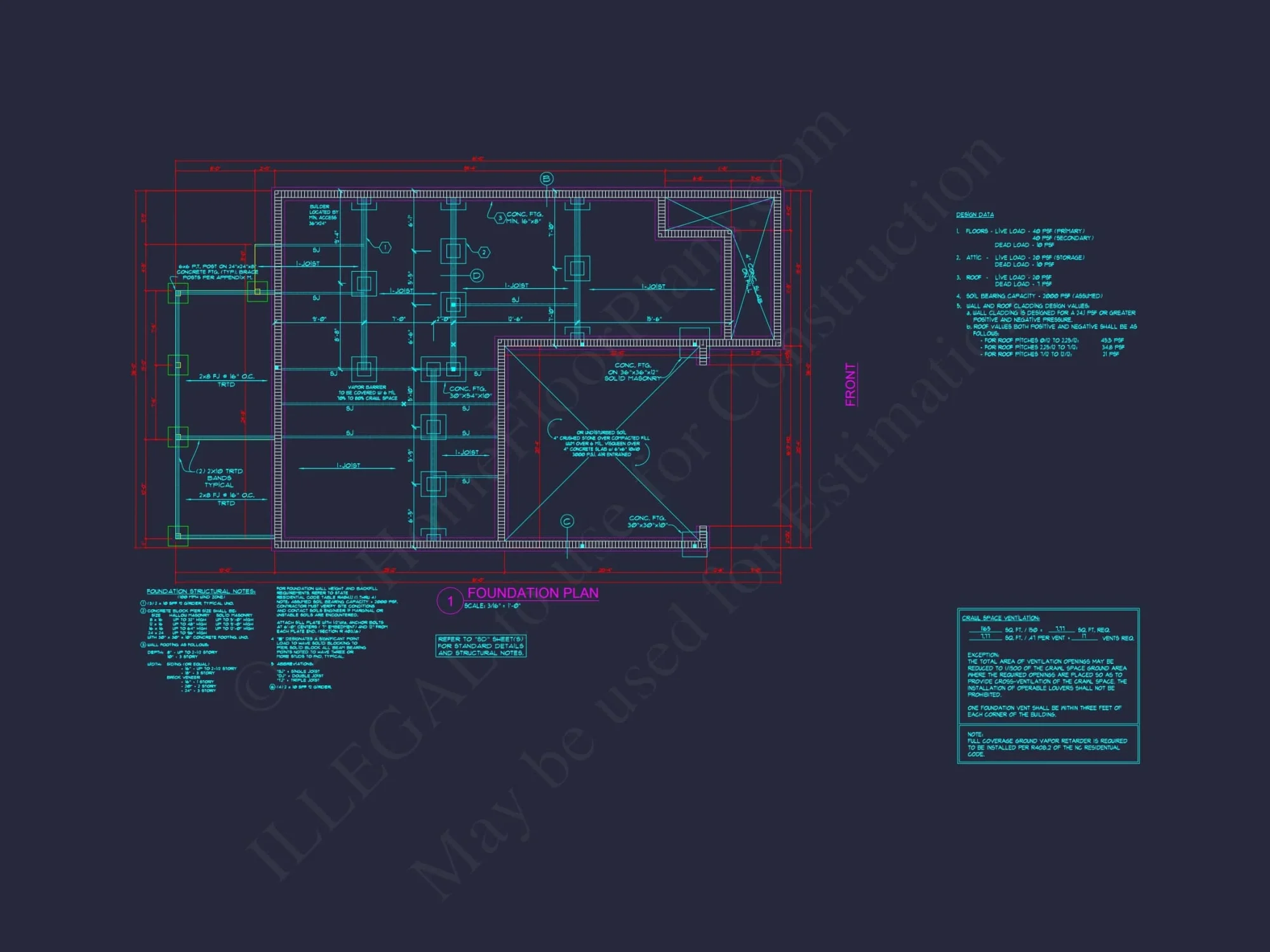 Modern 2-Story House Plan with Customizable CAD Designs