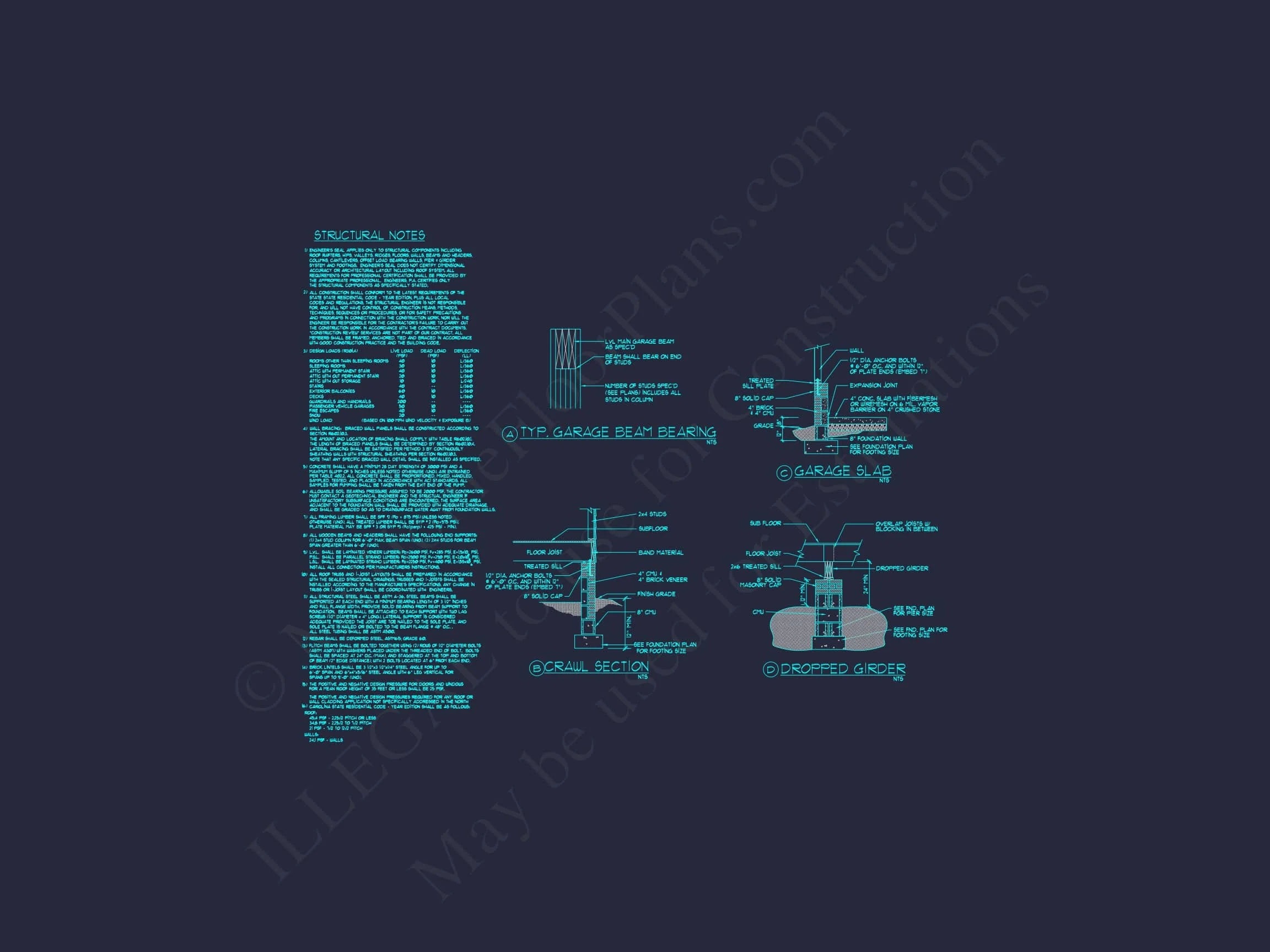 9-1651B HOUSE PLAN - Modern 2-Story House Plan | Architecture, Floor Plans & CAD Designs 6 Modern 2-Story House Plan with Customizable CAD Designs