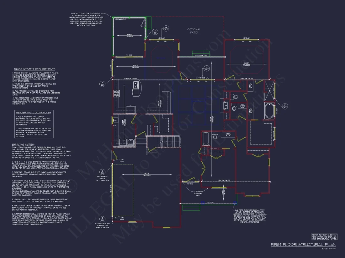 Craftsman Home Plan with Bonus Room and 3 Bedrooms