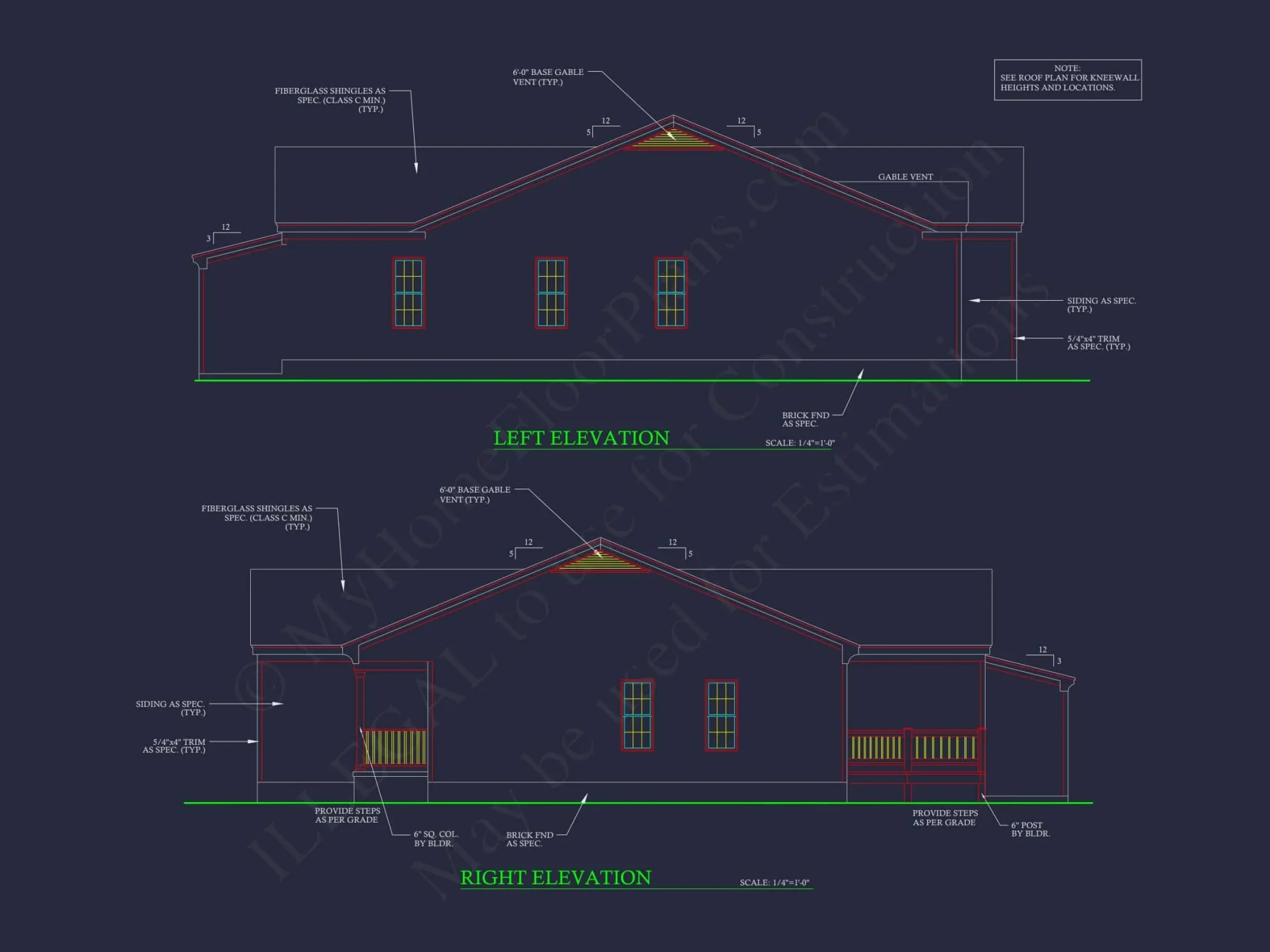 Charming 1-Story Traditional Ranch House Plan with 5 Bedrooms