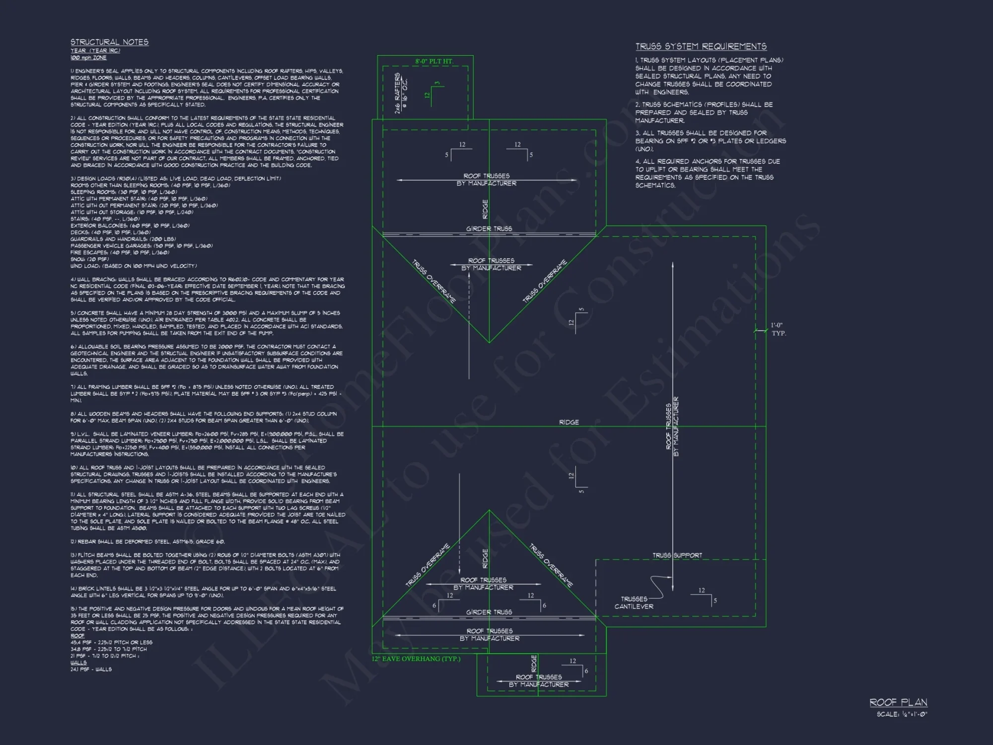 Charming 1-Story Traditional Ranch House Plan with 5 Bedrooms